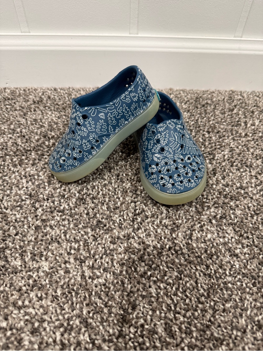 Native Jefferson Slip-On Shoes- Floral pattern